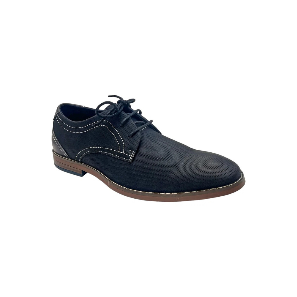 Reserved Footwear Men's New York Bertrand Oxford Shoes Black - Medium